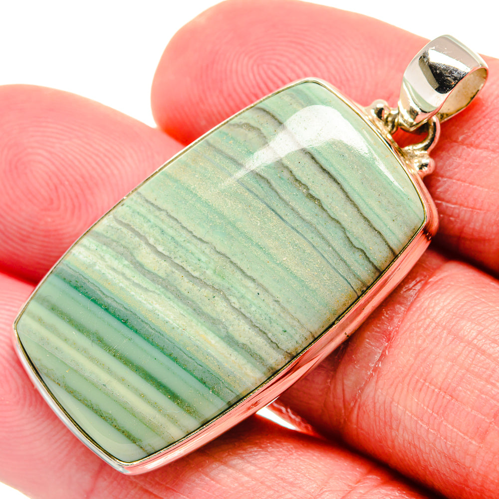Ocean Jasper Pendants handcrafted by Anasilvercos - PD20644