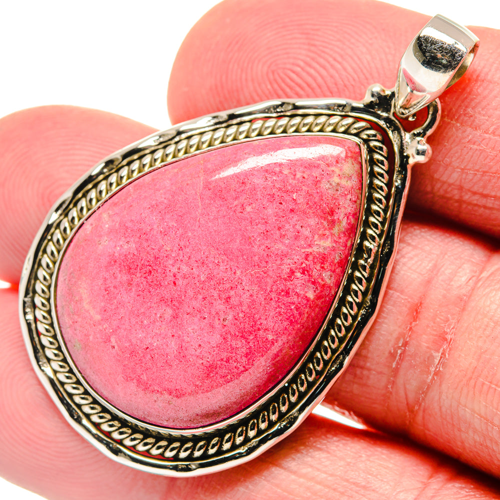 Rhodochrosite Pendants handcrafted by Anasilvercos - PD20656