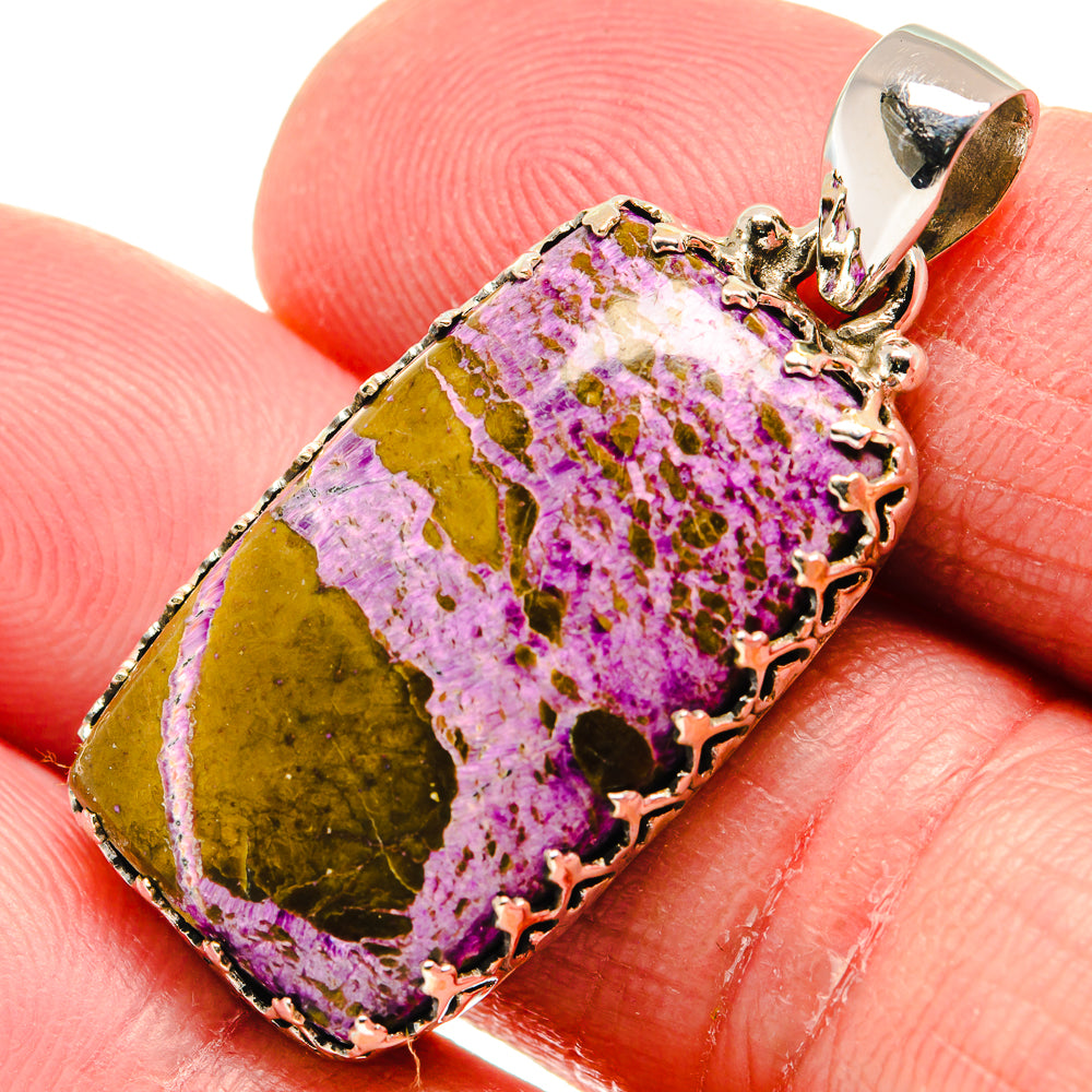 Stichtite Pendants handcrafted by Anasilvercos - PD20680