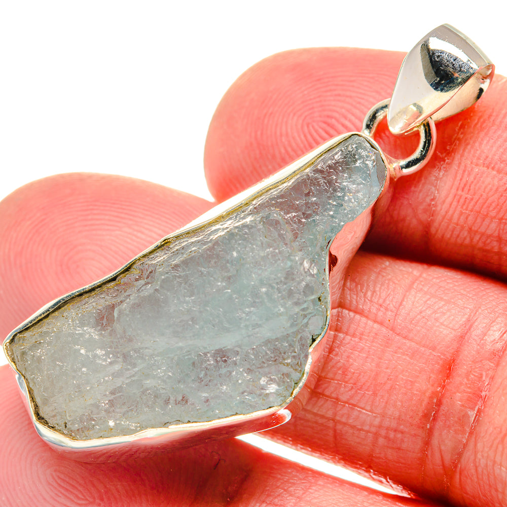 Aquamarine Pendants handcrafted by Anasilvercos - PD20721