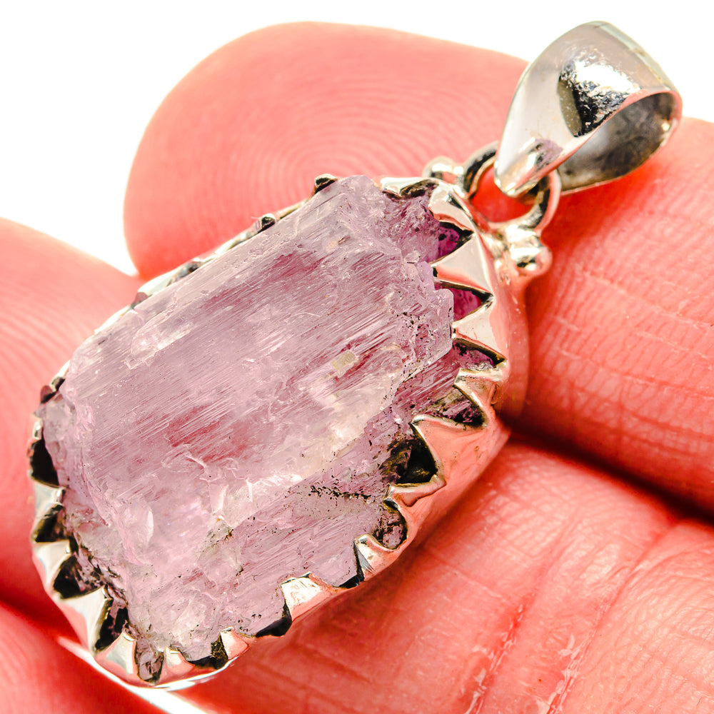Kunzite Pendants handcrafted by Anasilvercos - PD20762
