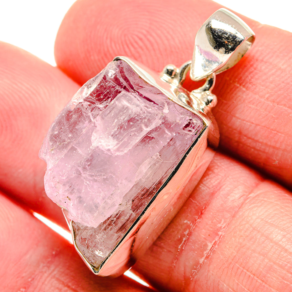 Kunzite Pendants handcrafted by Anasilvercos - PD20763