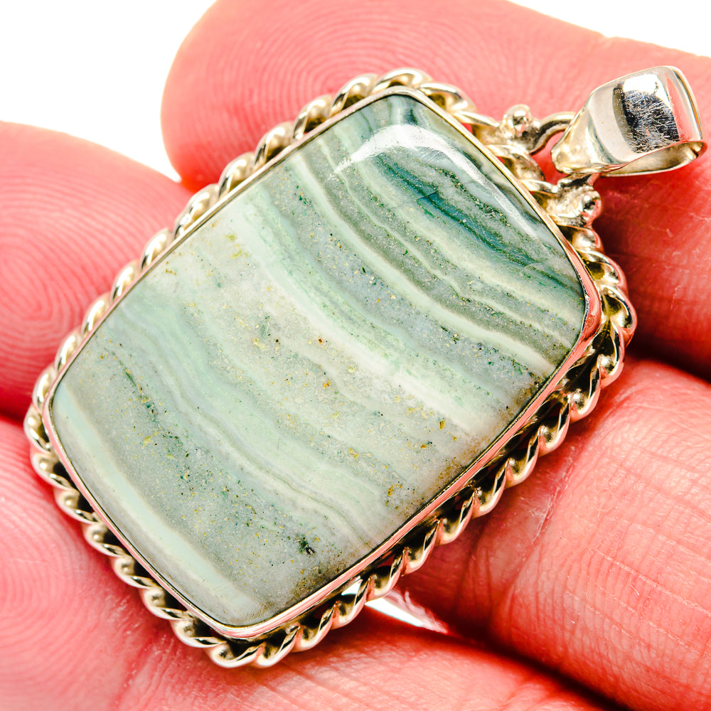 Ocean Jasper Pendants handcrafted by Anasilvercos - PD20803