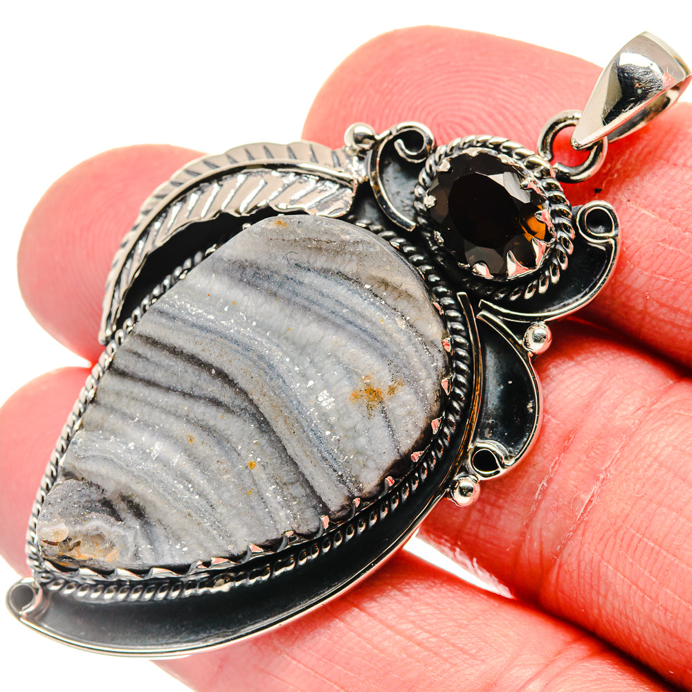 Desert Druzy Pendants handcrafted by Anasilvercos - PD20821