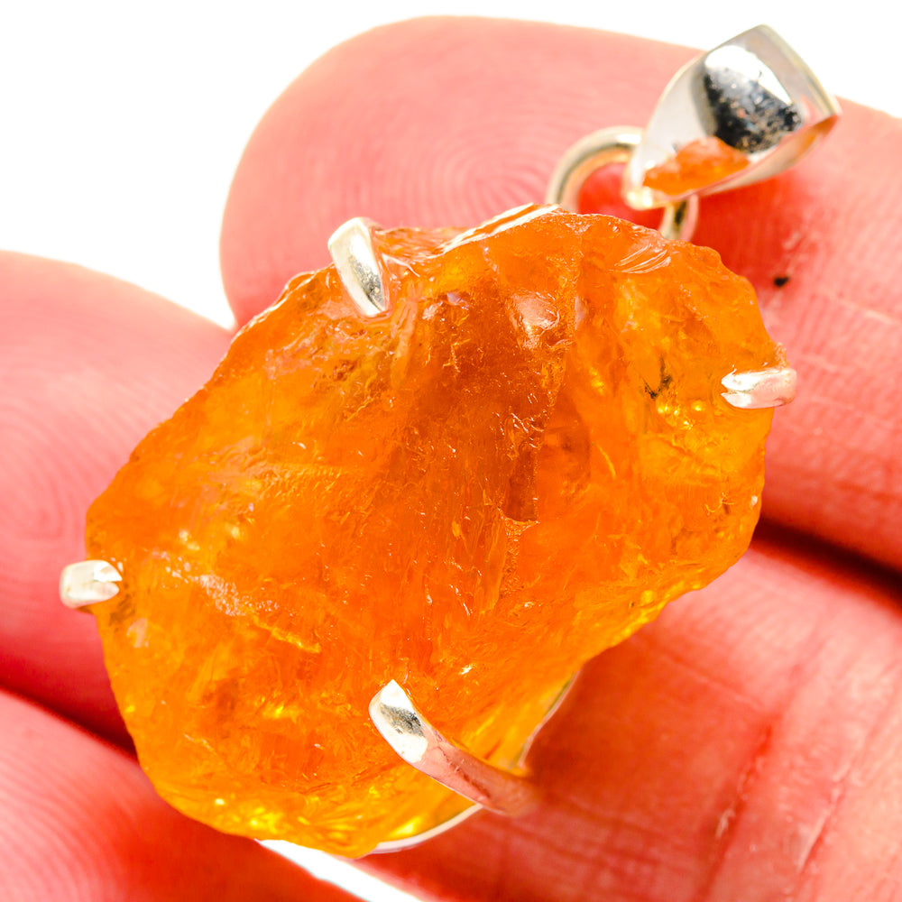 Citrine Pendants handcrafted by Anasilvercos - PD20924