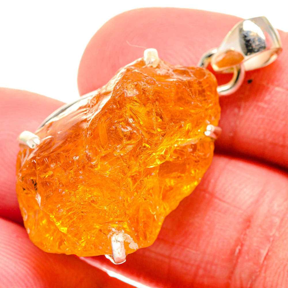 Citrine Pendants handcrafted by Anasilvercos - PD20925