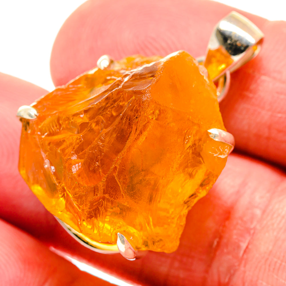 Citrine Pendants handcrafted by Anasilvercos - PD20927