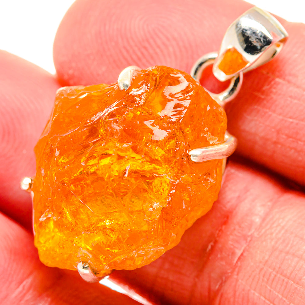 Citrine Pendants handcrafted by Anasilvercos - PD20928