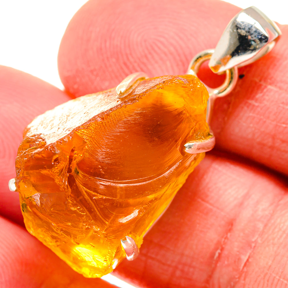 Citrine Pendants handcrafted by Anasilvercos - PD20930