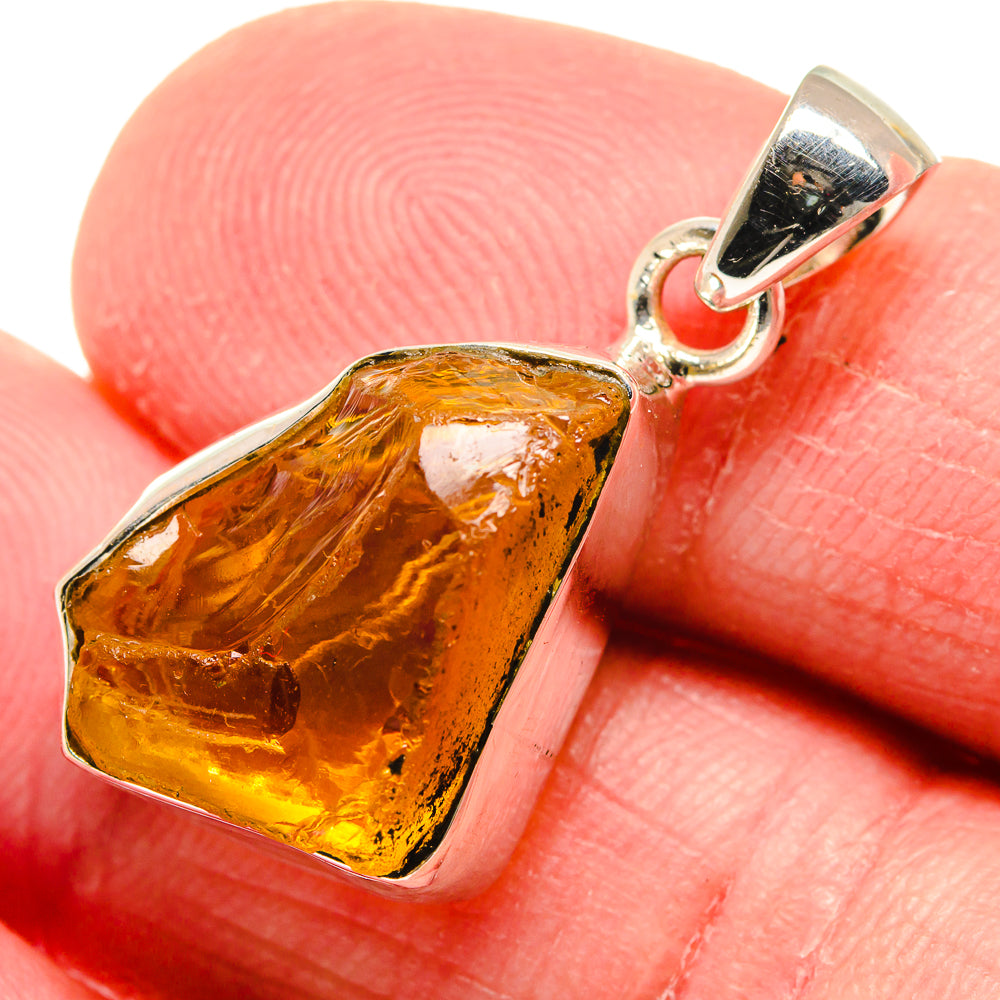 Citrine Pendants handcrafted by Anasilvercos - PD20931