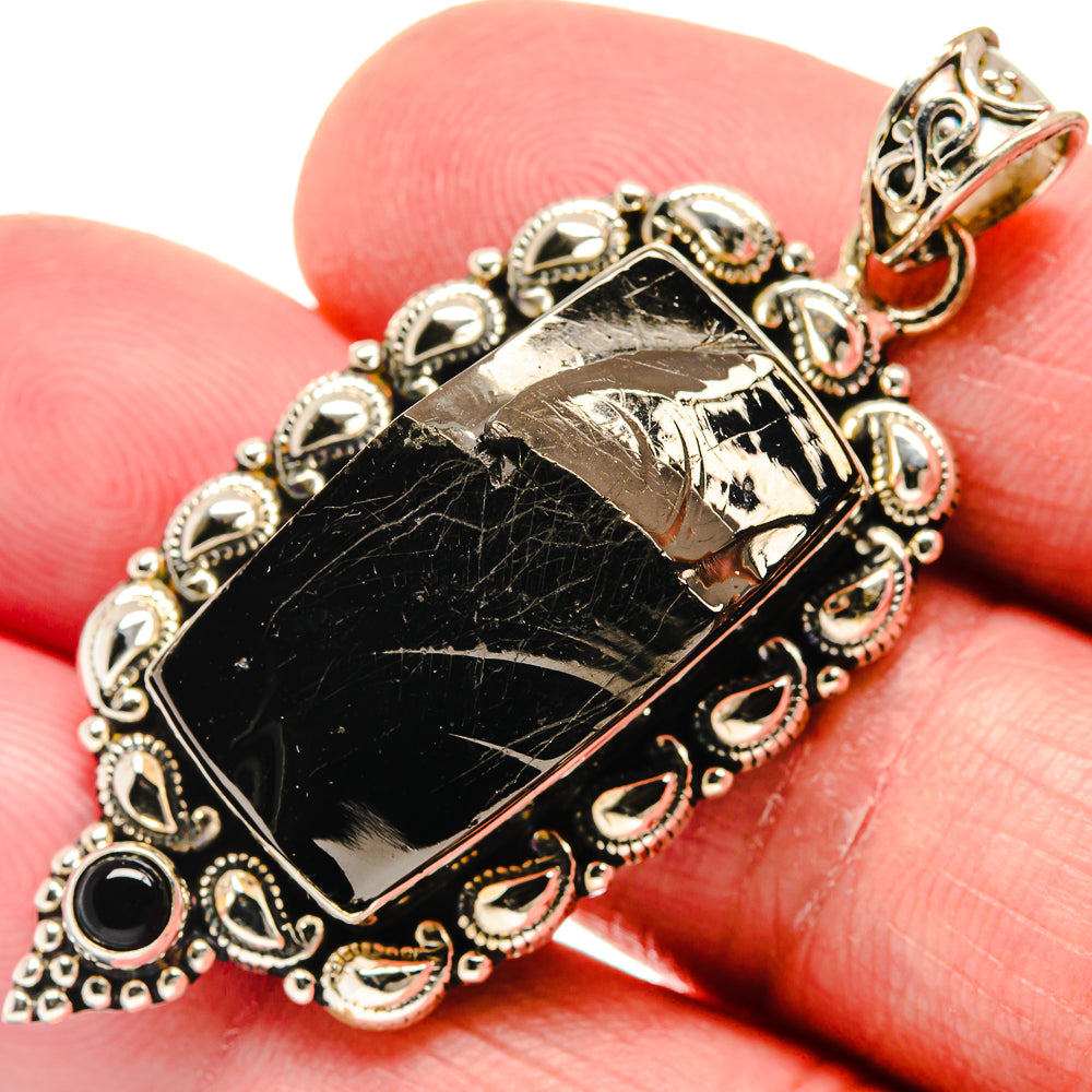 Shungite Pendants handcrafted by Anasilvercos - PD20961