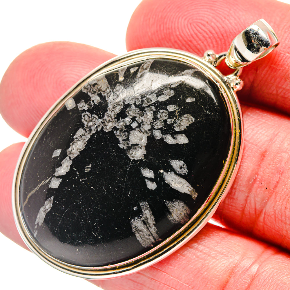 Chrysanthemum Stone Pendants handcrafted by Anasilvercos - PD20968