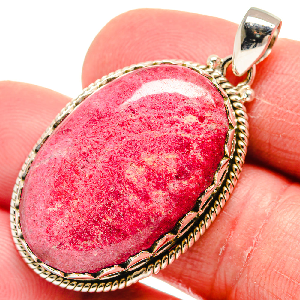 Rhodochrosite Pendants handcrafted by Anasilvercos - PD20985
