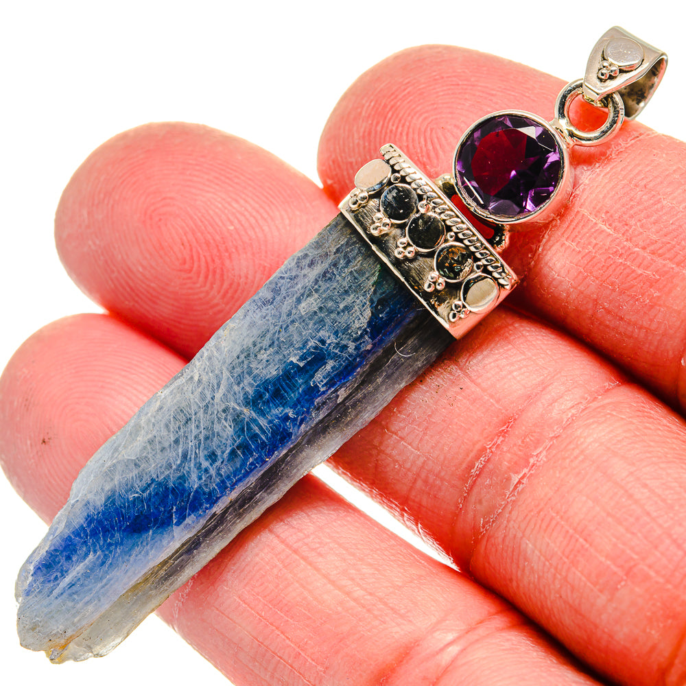 Kyanite Pendants handcrafted by Anasilvercos - PD21006