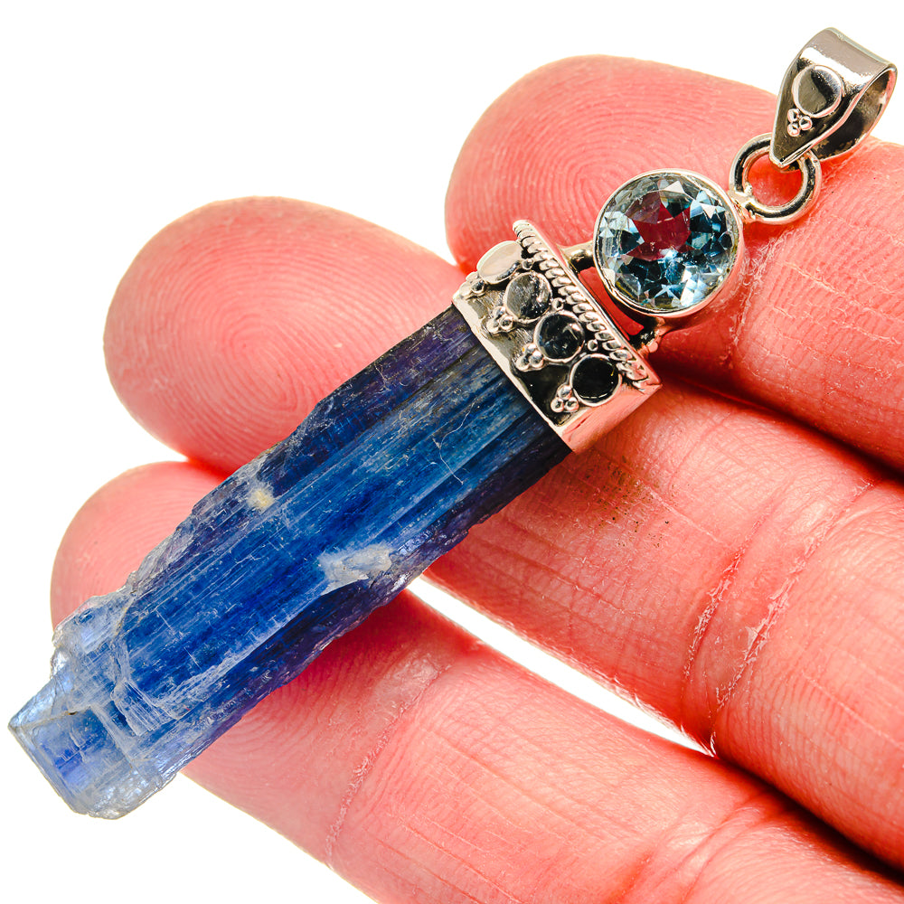 Kyanite Pendants handcrafted by Anasilvercos - PD21007