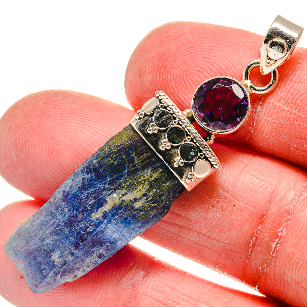 Kyanite Pendants handcrafted by Anasilvercos - PD21010