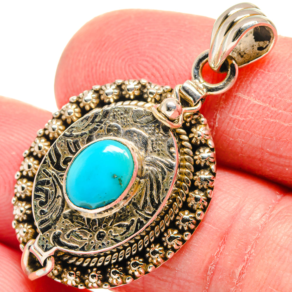 Larimar Pendants handcrafted by Anasilvercos - PD21096