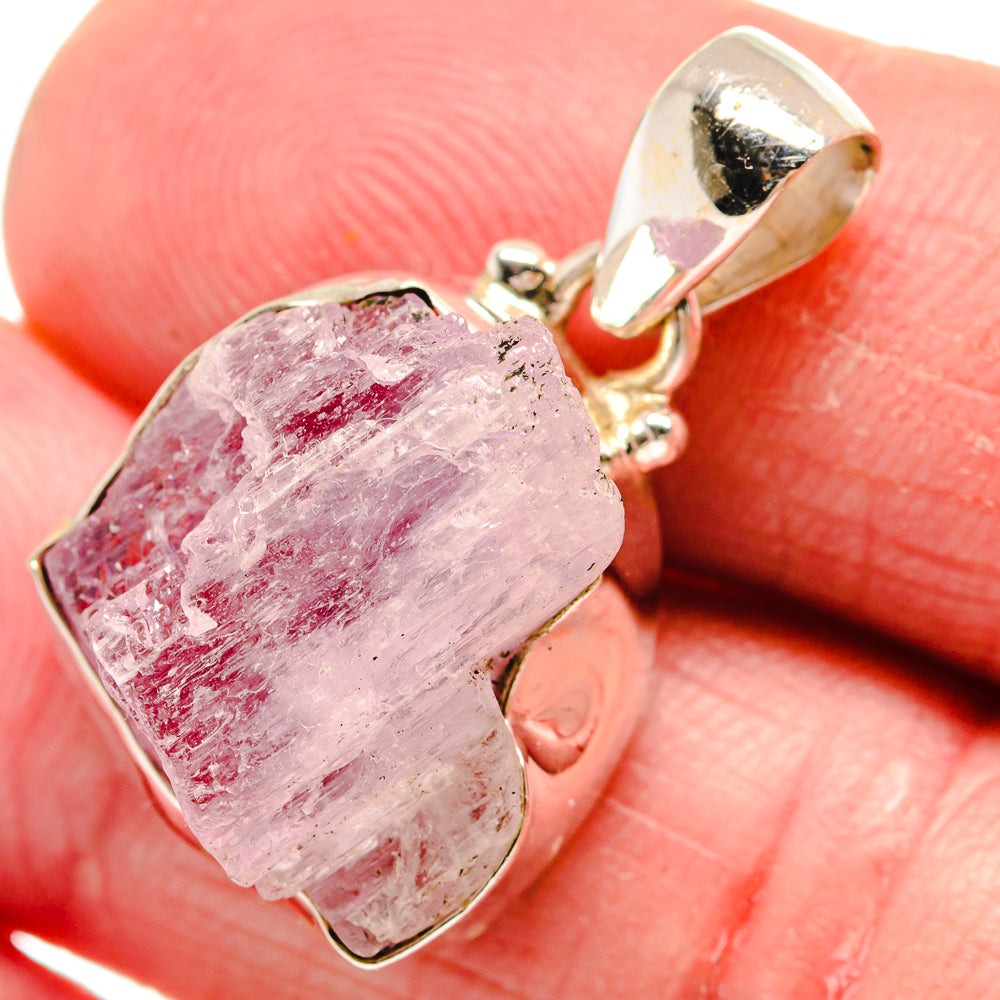 Kunzite Pendants handcrafted by Anasilvercos - PD21178