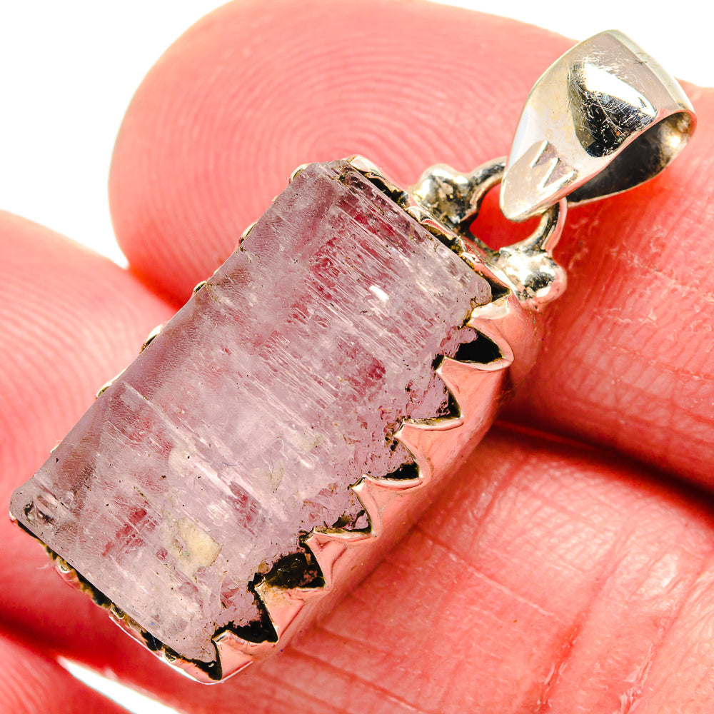 Kunzite Pendants handcrafted by Anasilvercos - PD21179