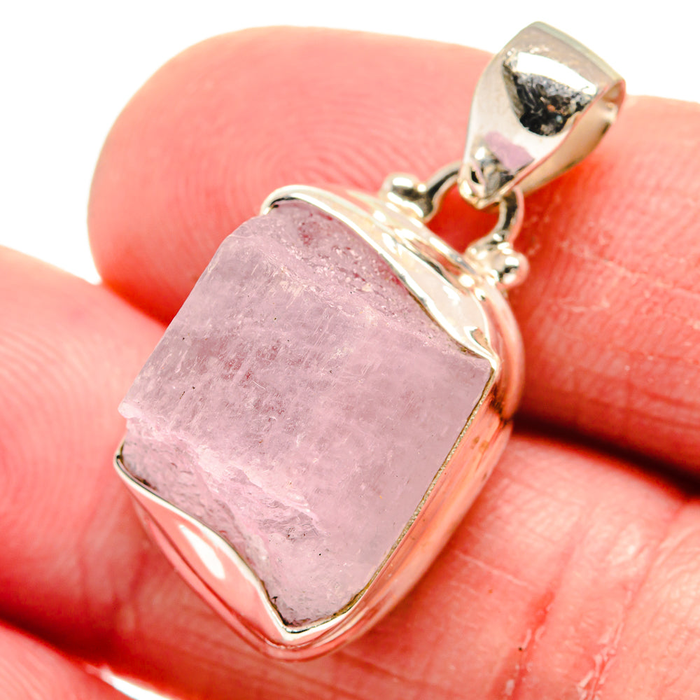 Kunzite Pendants handcrafted by Anasilvercos - PD21185