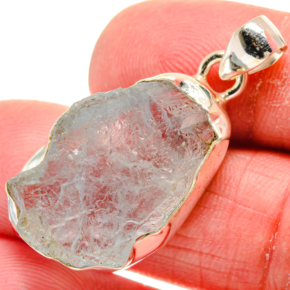 Aquamarine Pendants handcrafted by Anasilvercos - PD21239
