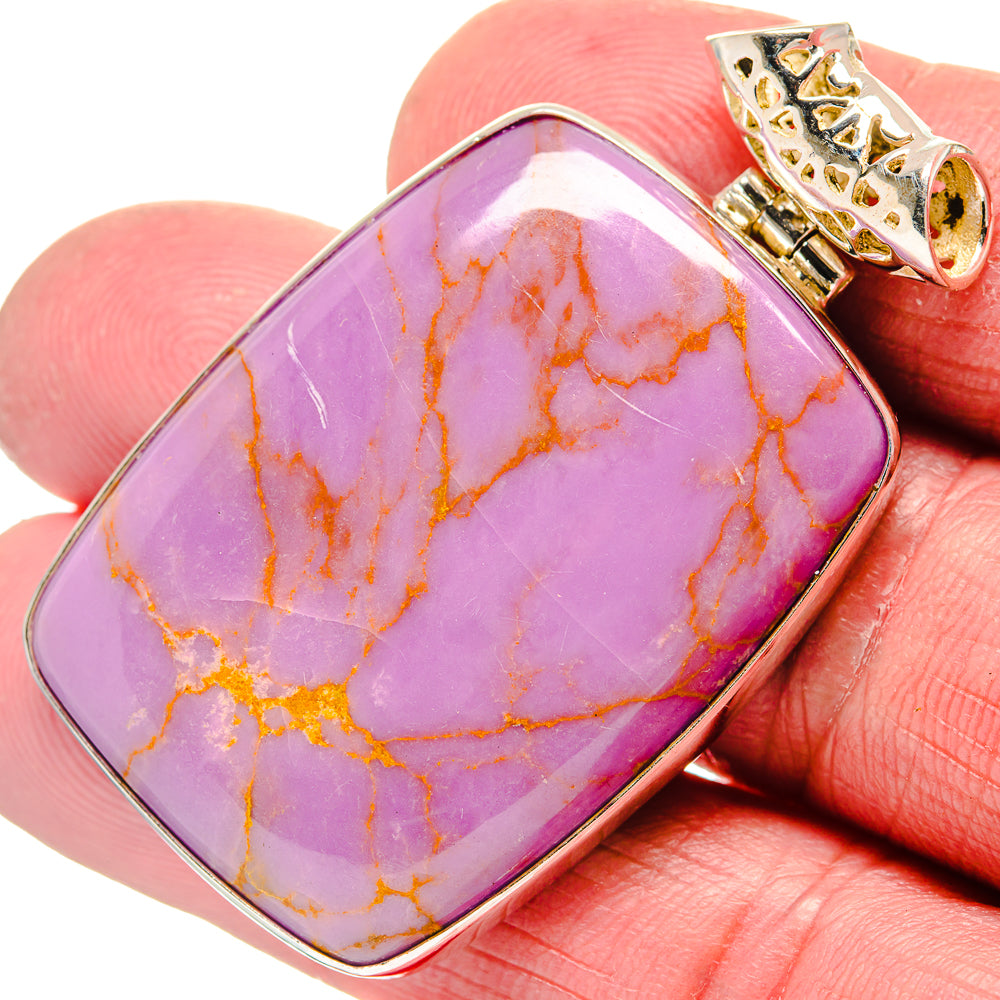 Phosphosiderite Pendants handcrafted by Anasilvercos - PD21267