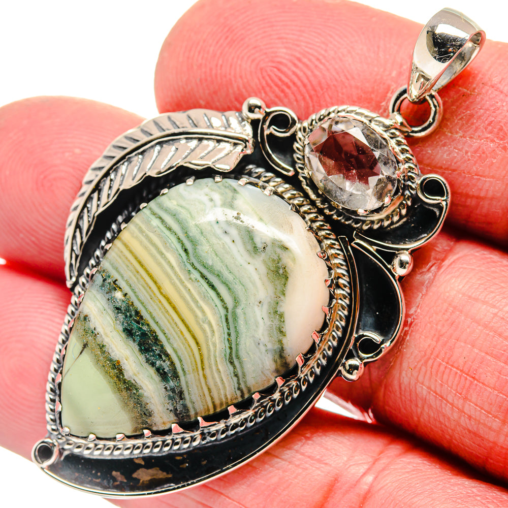 Ocean Jasper Pendants handcrafted by Anasilvercos - PD21274