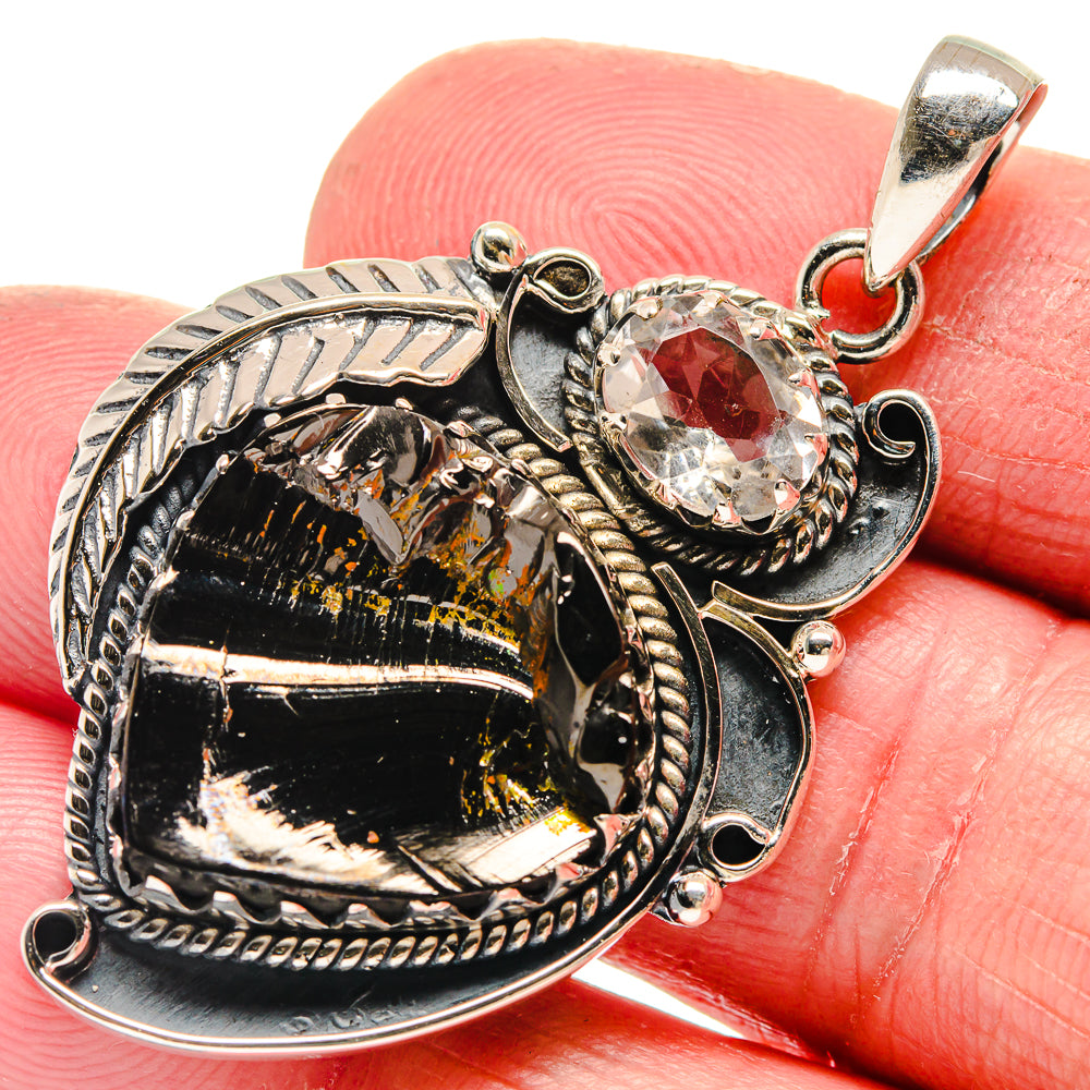 Shungite Pendants handcrafted by Anasilvercos - PD21322