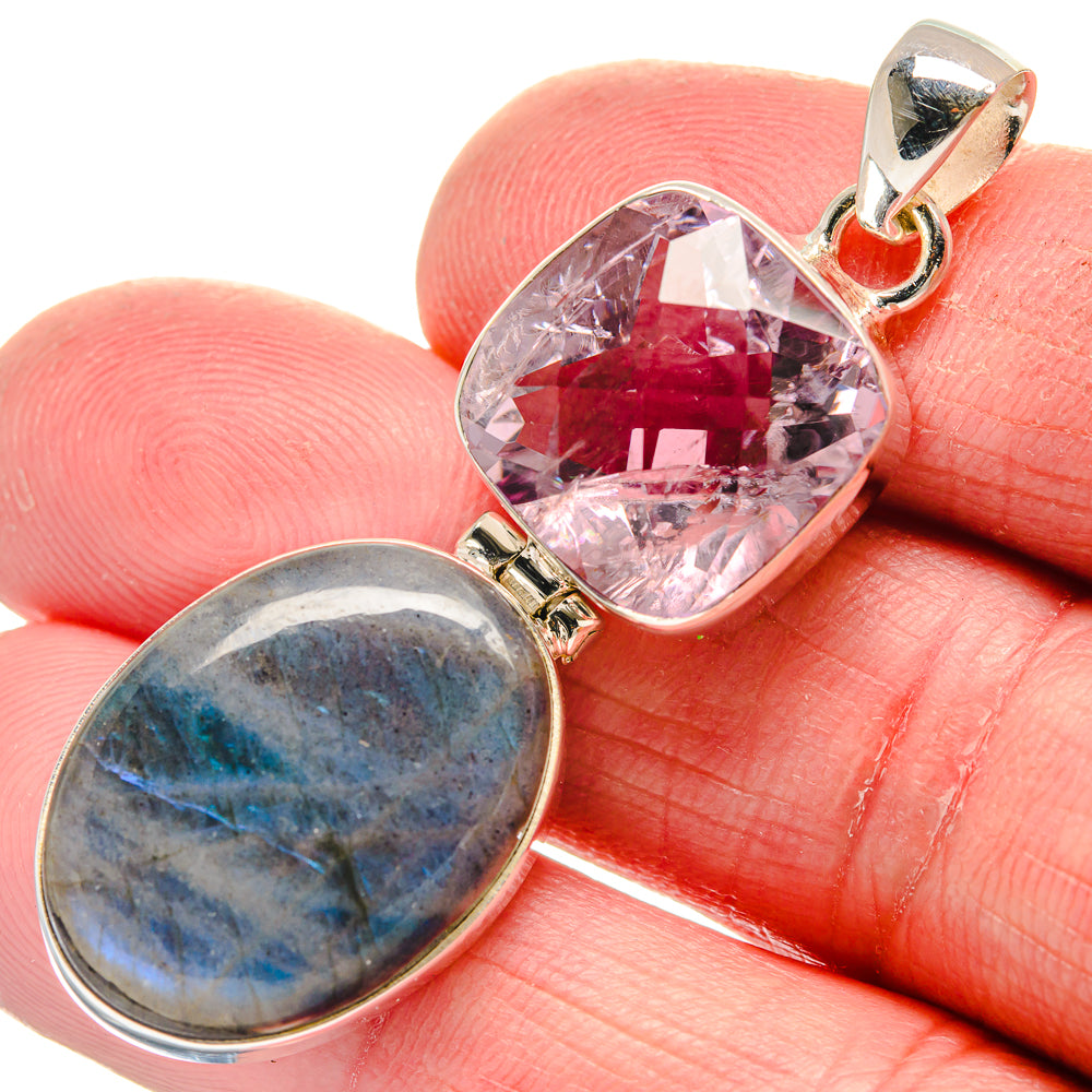 Labradorite Pendants handcrafted by Anasilvercos - PD21333
