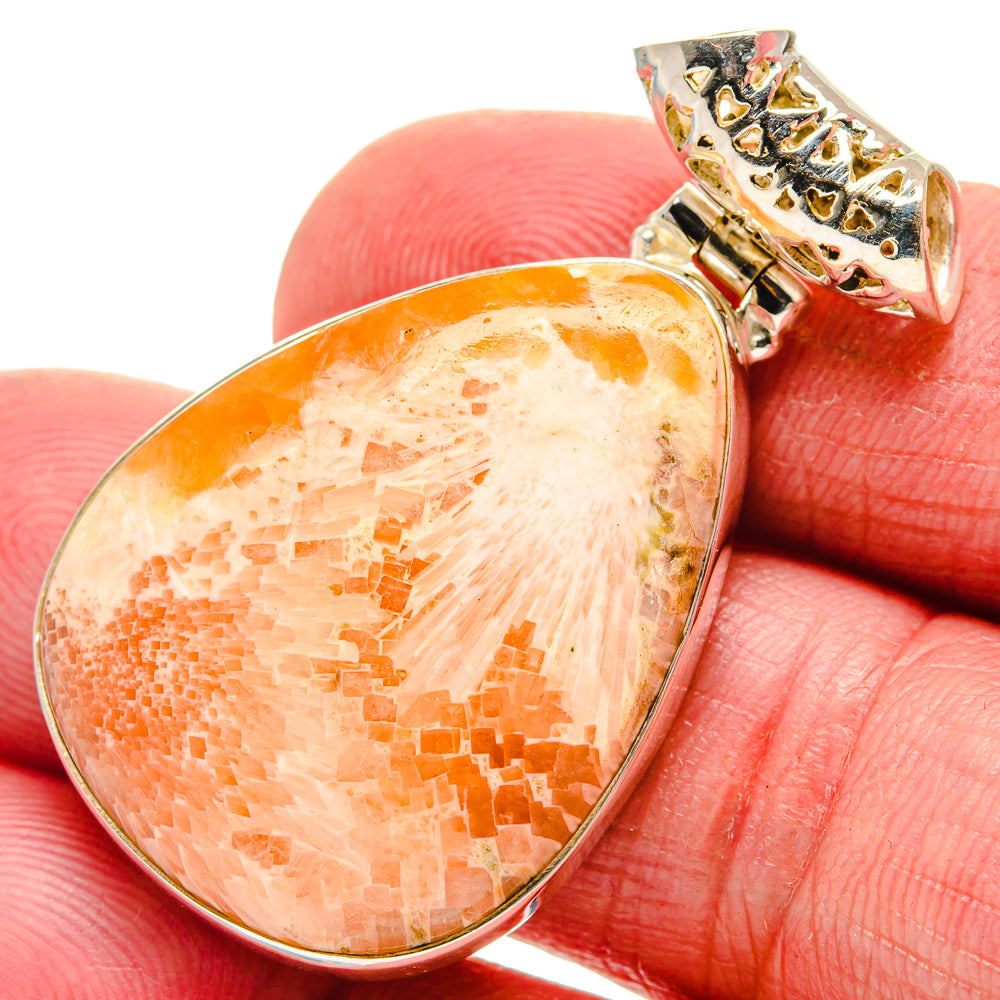 Scolecite Pendants handcrafted by Anasilvercos - PD21347