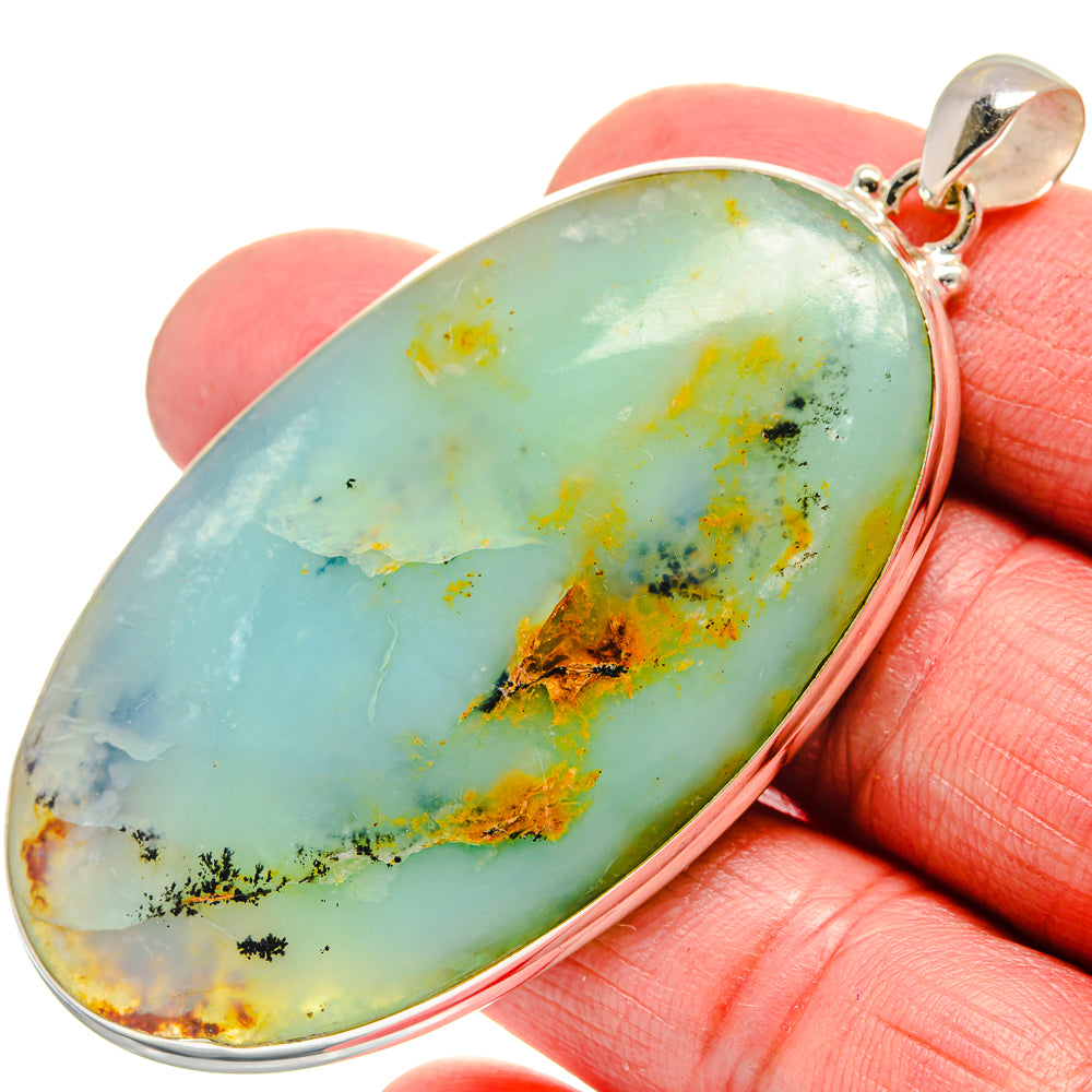 Peruvian Opal Pendants handcrafted by Anasilvercos - PD21353