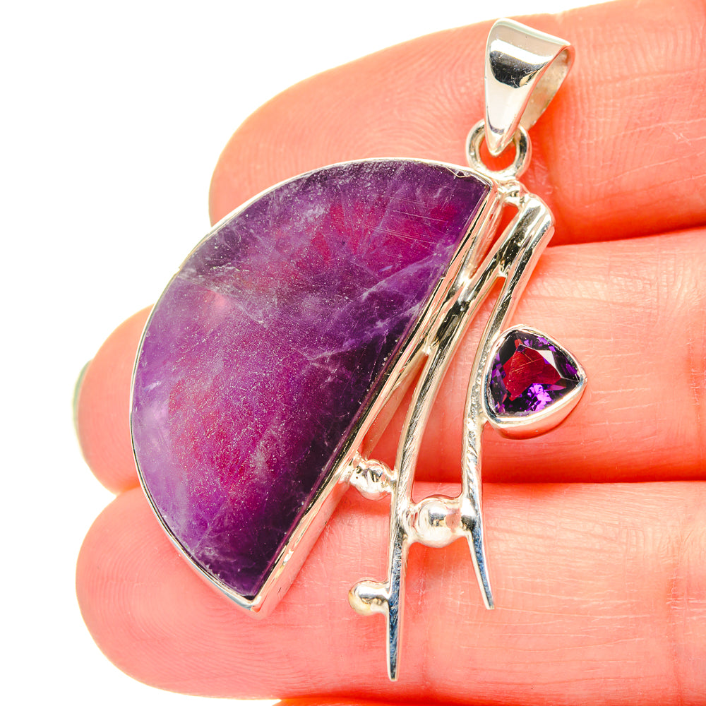 Amethyst Pendants handcrafted by Anasilvercos - PD21487