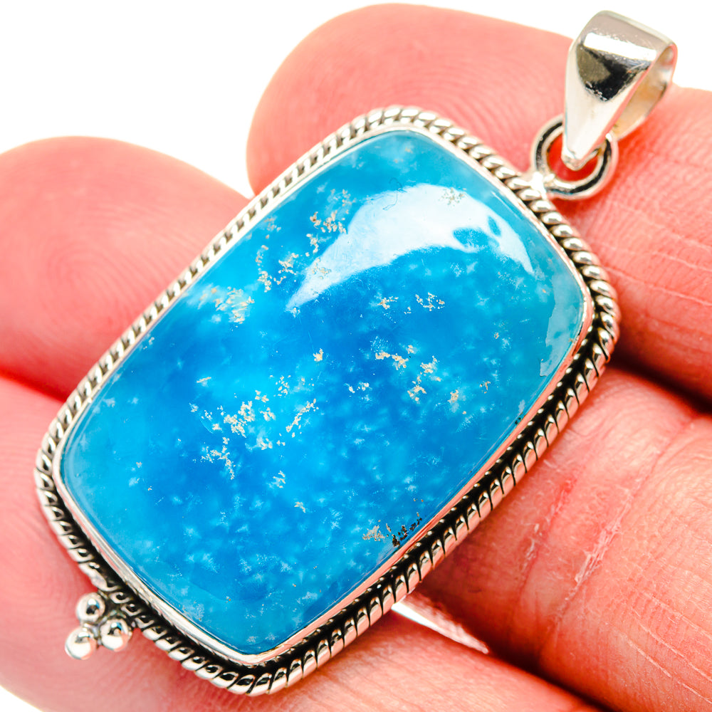 Larimar Pendants handcrafted by Anasilvercos - PD21498