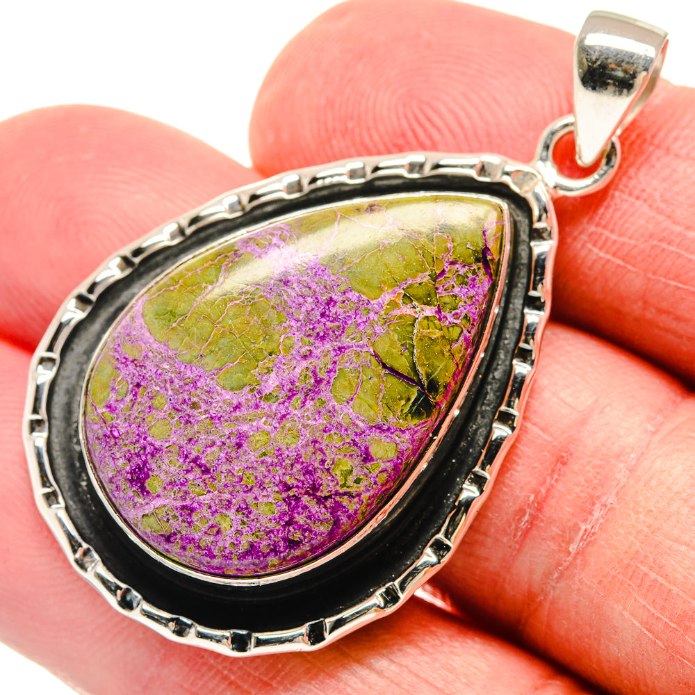 Stichtite Pendants handcrafted by Anasilvercos - PD21507