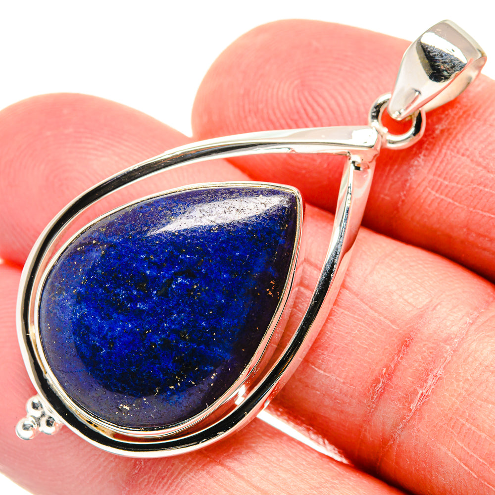 Lapis Lazuli Pendants handcrafted by Anasilvercos - PD21509