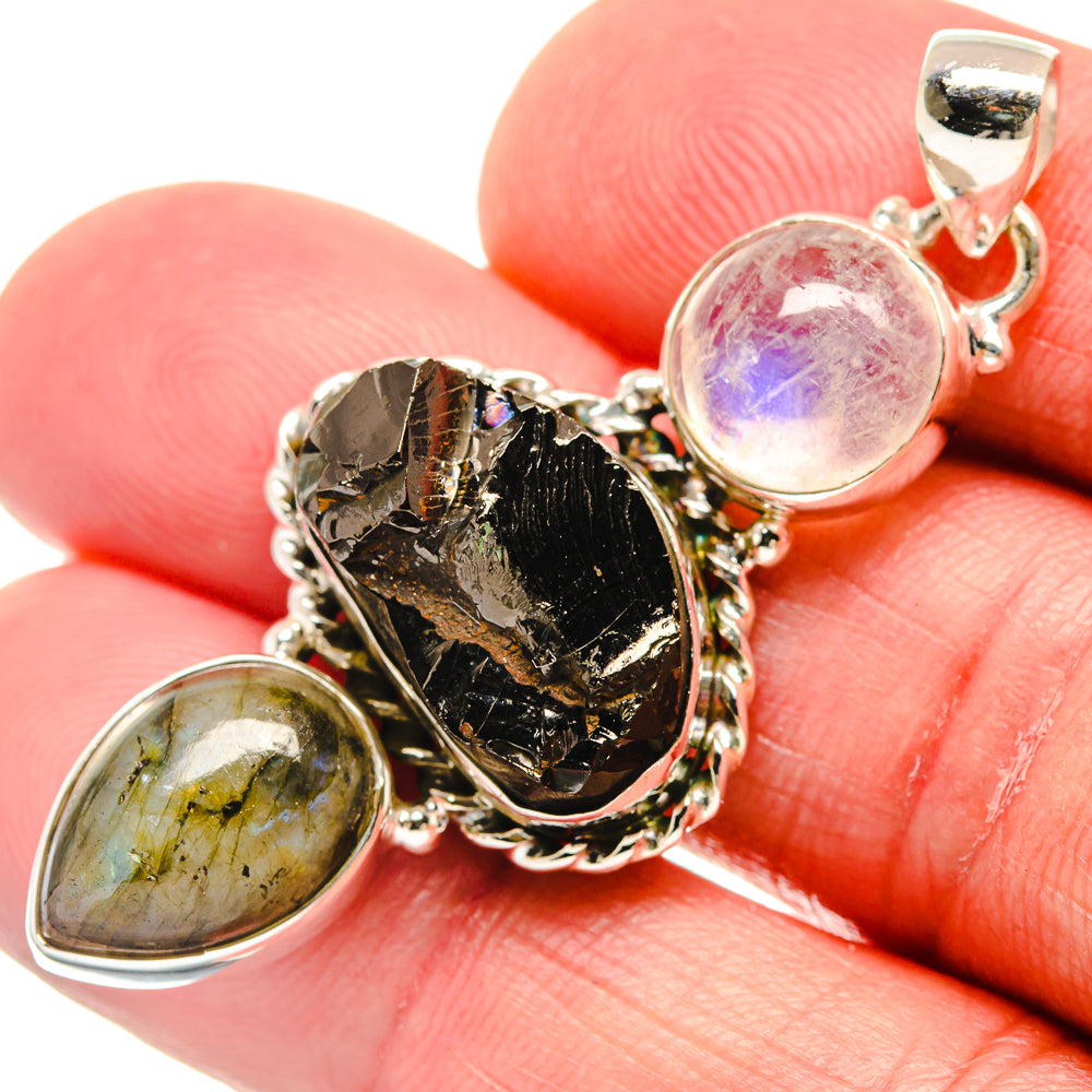 Shungite Pendants handcrafted by Anasilvercos - PD21533