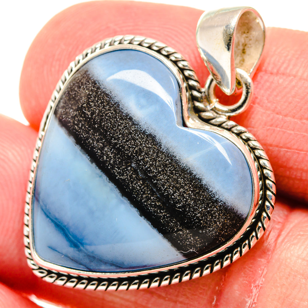 Owyhee Opal Pendants handcrafted by Anasilvercos - PD21535