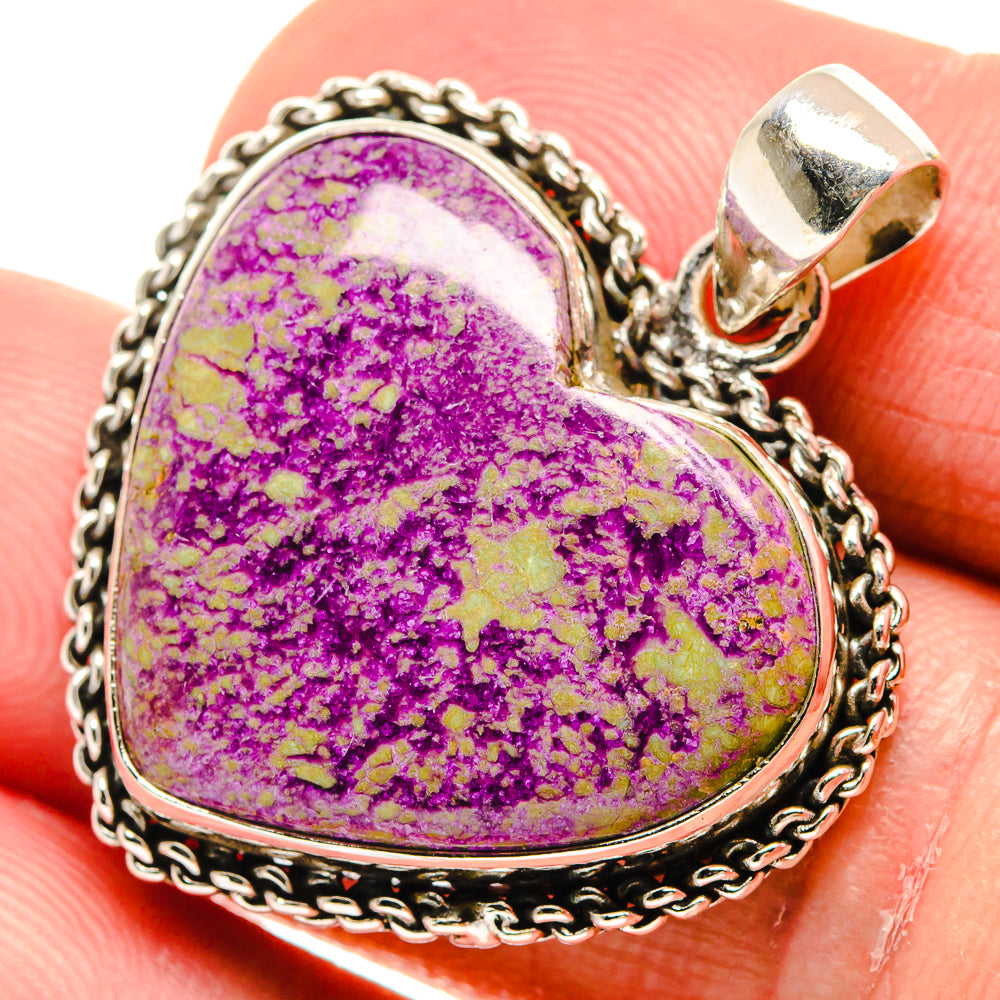 Stichtite Pendants handcrafted by Anasilvercos - PD21568