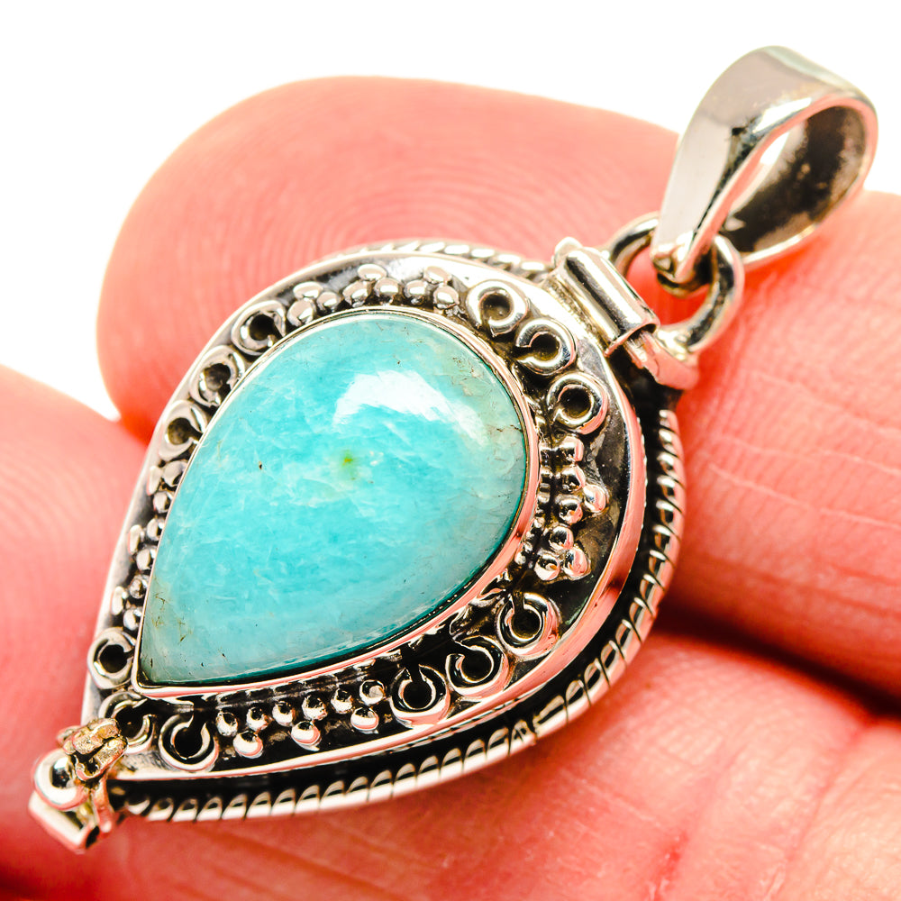 Larimar Pendants handcrafted by Anasilvercos - PD21609