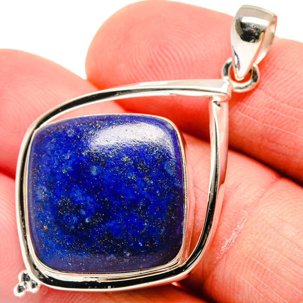 Lapis Lazuli Pendants handcrafted by Anasilvercos - PD21647