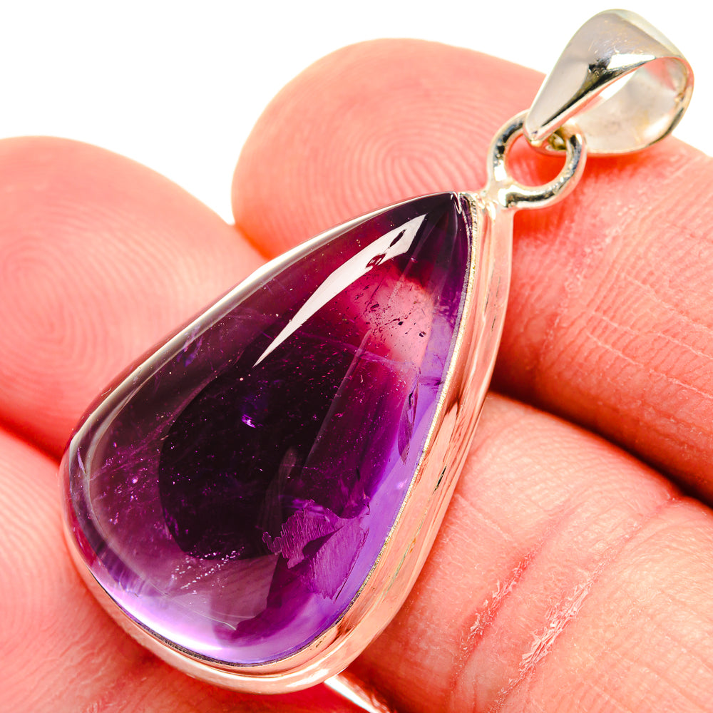 Amethyst Pendants handcrafted by Anasilvercos - PD21694