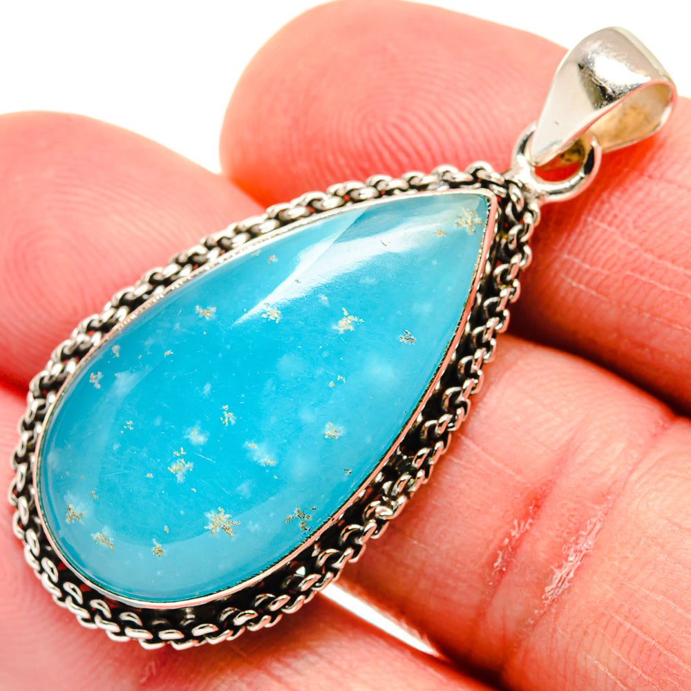 Smithsonite Pendants handcrafted by Anasilvercos - PD21699