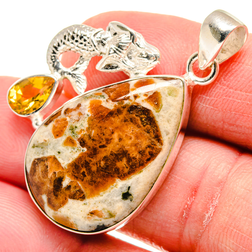 Muscovite Pendants handcrafted by Anasilvercos - PD21708