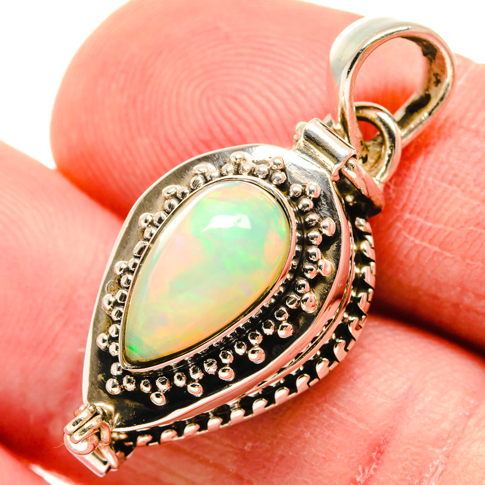 Ethiopian Opal Pendants handcrafted by Anasilvercos - PD21720