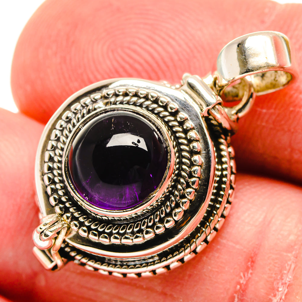 Amethyst Pendants handcrafted by Anasilvercos - PD21722