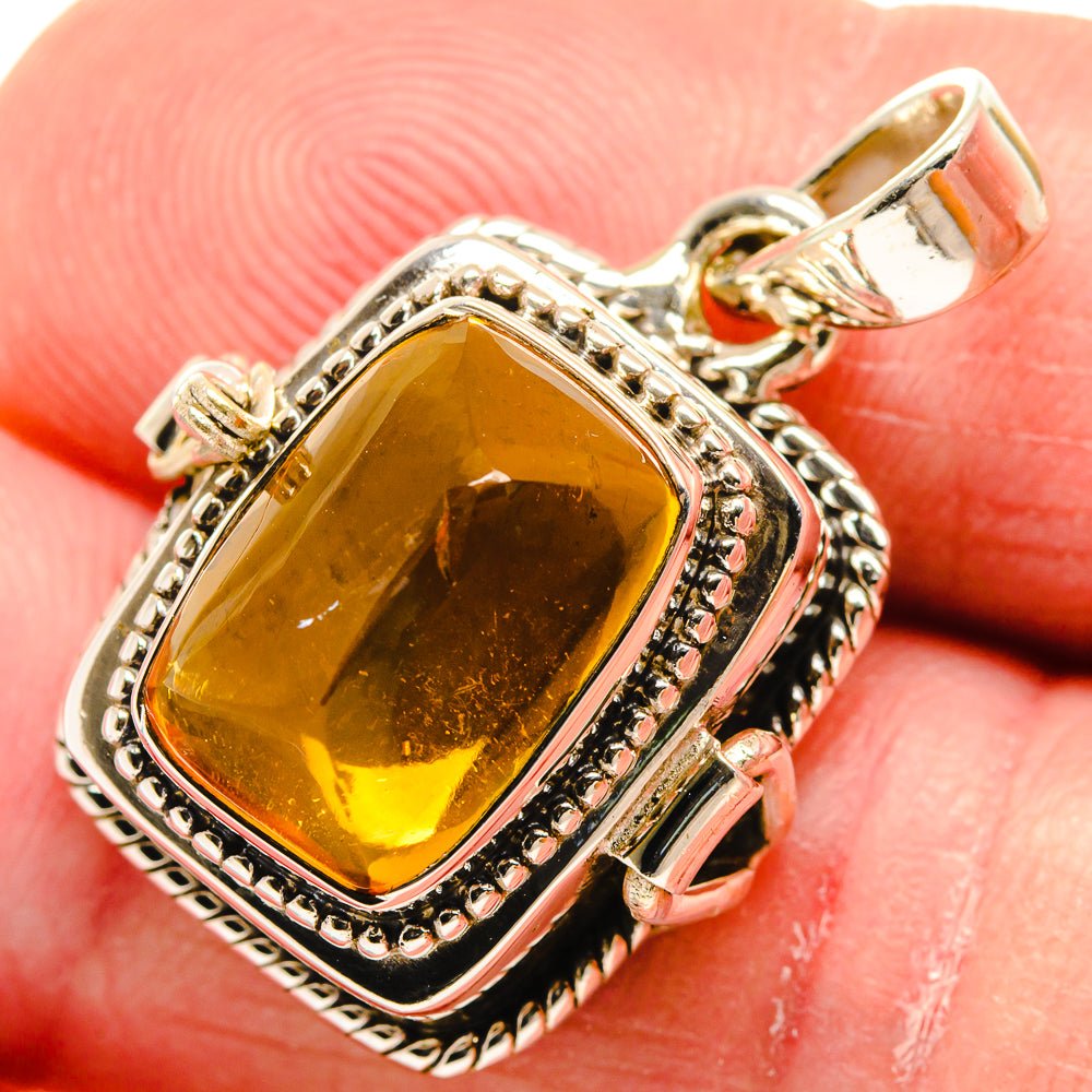 Citrine Pendants handcrafted by Anasilvercos - PD21725