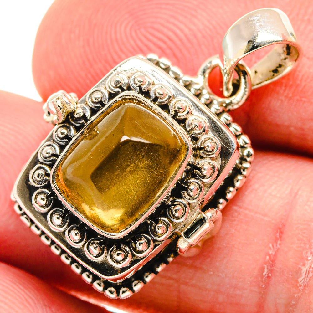 Citrine Pendants handcrafted by Anasilvercos - PD21727