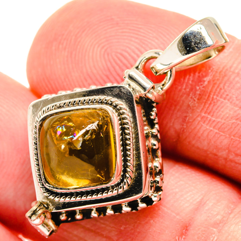 Citrine Pendants handcrafted by Anasilvercos - PD21729