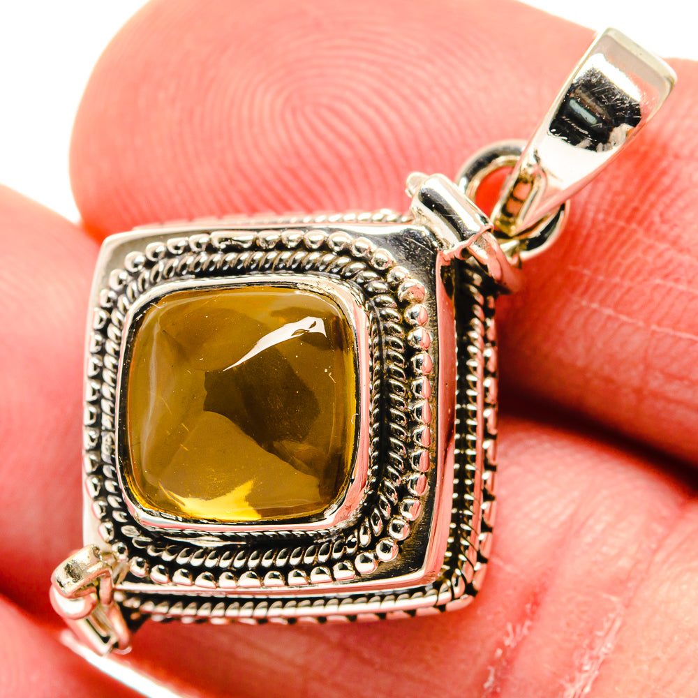 Citrine Pendants handcrafted by Anasilvercos - PD21731