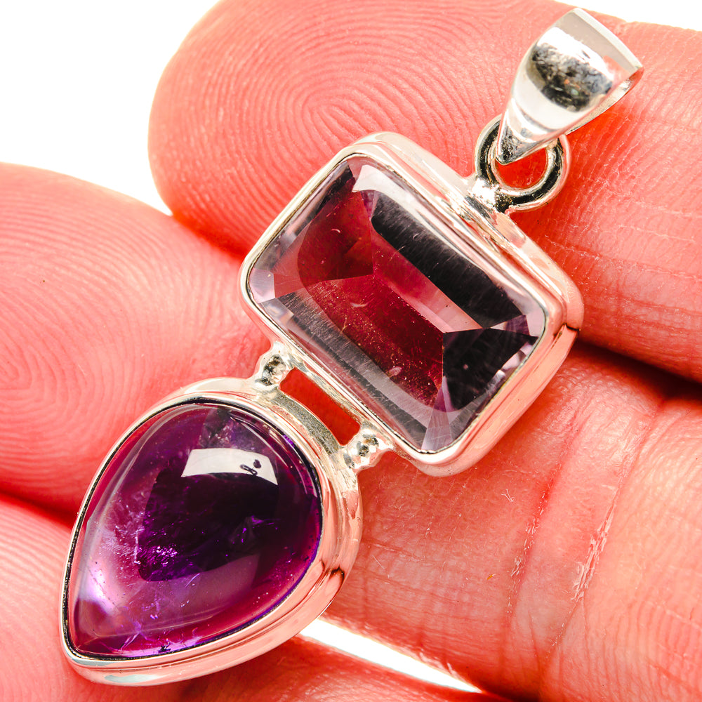 Amethyst Pendants handcrafted by Anasilvercos - PD21852